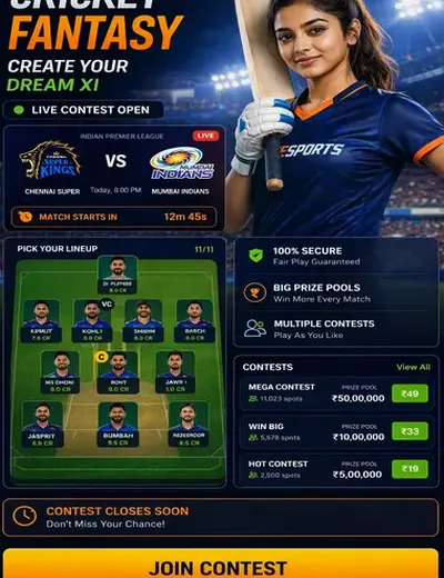 Blazecasa (blaze casa) fantasy cricket & matchday visual 3